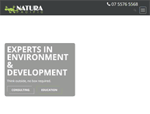Tablet Screenshot of natura-pacific.com